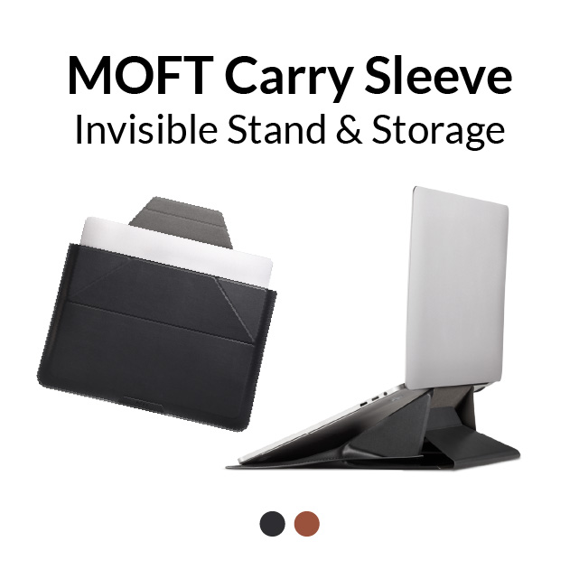 MOFT Carry Sleeve: With Invisible Stand & Storage by MOFT Stand