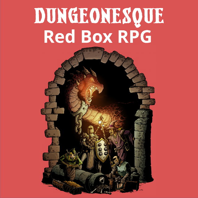 Dungeonesque Red Box RPG by Stan Shinn - Indiegogo