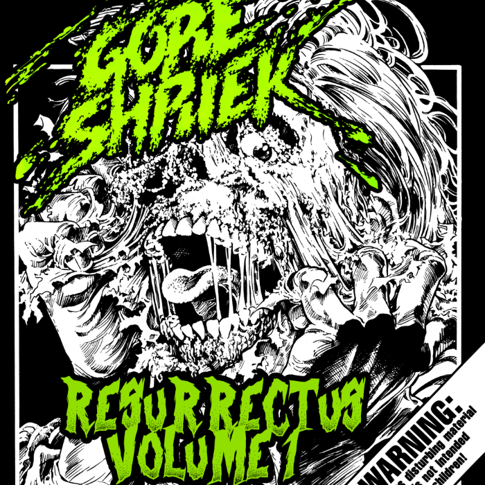 Gore Shriek 30th Anniversary Horror Comic Book #1 by Thomas Skulan