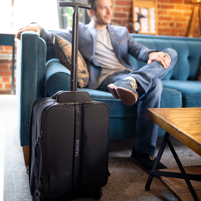 Taskin Xplorer - Carry-on Wheeled Travel Backpack by Taskin SF
