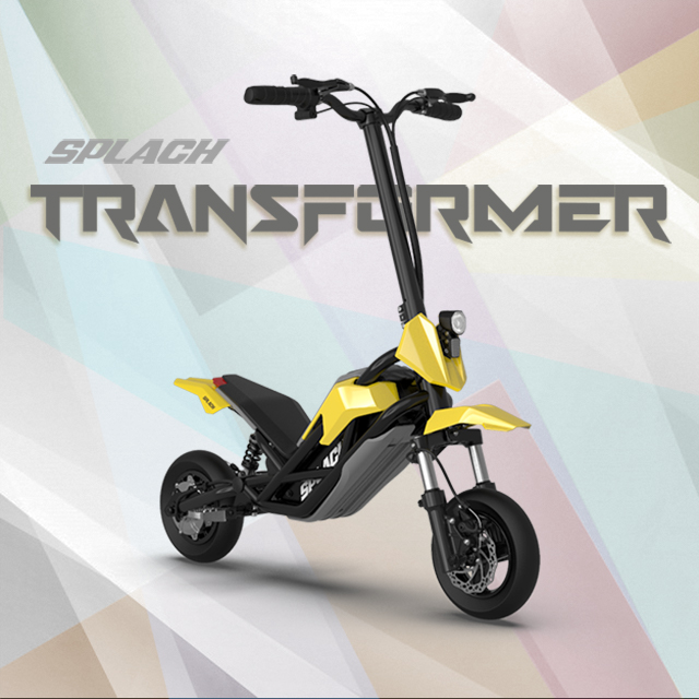 Splach Transformer SPLACH-TRANSFORMER: 960W Motorbike-like Scooter by SPLACH BIKE - Indiegogo