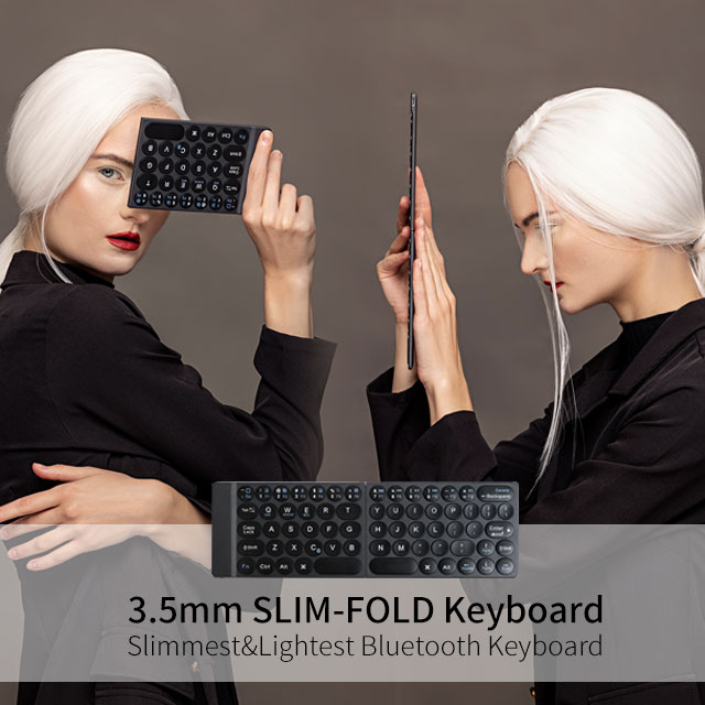 3.5mm World's Slimmest Foldable Wireless Keyboard by MIPOW USA - Indiegogo