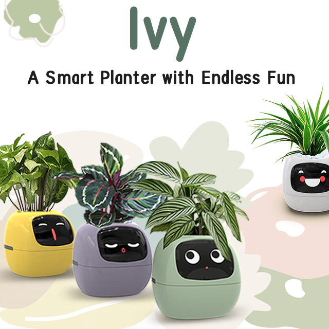 PLANTSIO Ivy - Smart Flowerpots, Endless Fun by PlantsIO IVY - Indiegogo