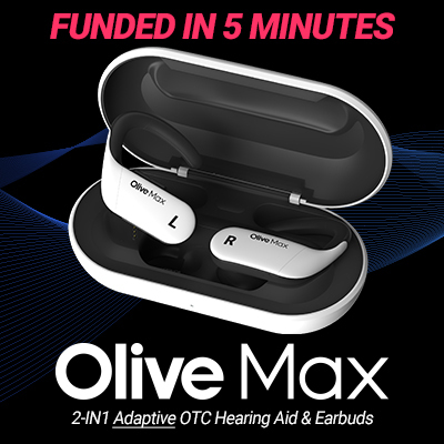 Olive Max: OTC Hearing Aid Earbud & Tinnitus App by Olive Union