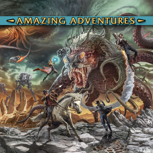 Amazing Adventures Multi-Genre RPG by Stephen Chenault - Indiegogo