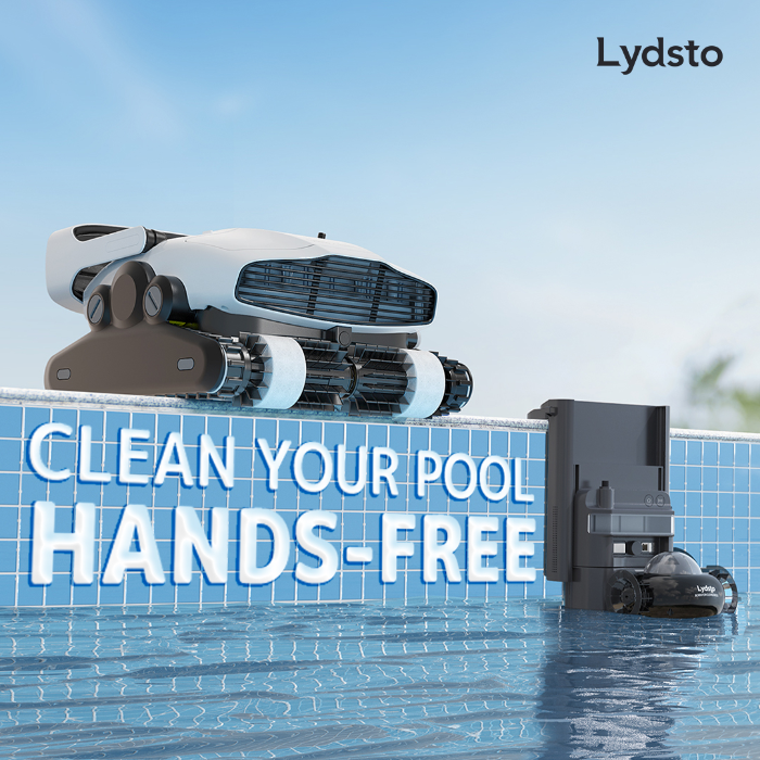 P1 Max: World's First Auto-Recharge Pool Cleaner by Lydsto Global ...