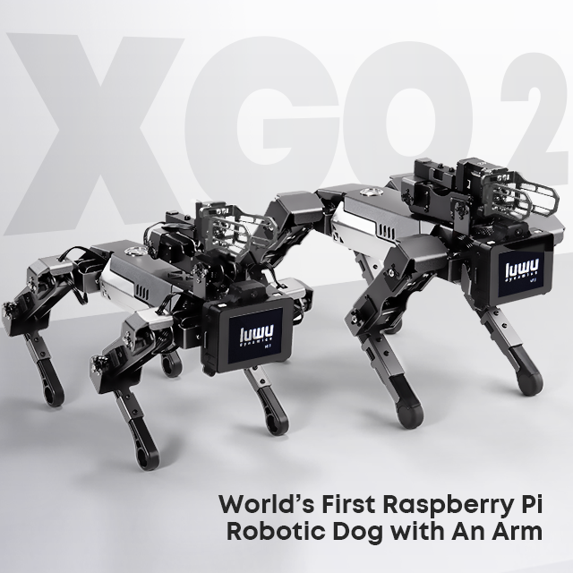XGO 2, Raspberry Pi Robotic Dog with An Arm by XGO Team - Indiegogo