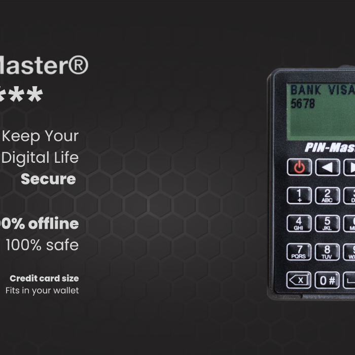 Secure Master PIN-Master 2.0 Secure & Compact Password Manager by Lennart Qvist ...