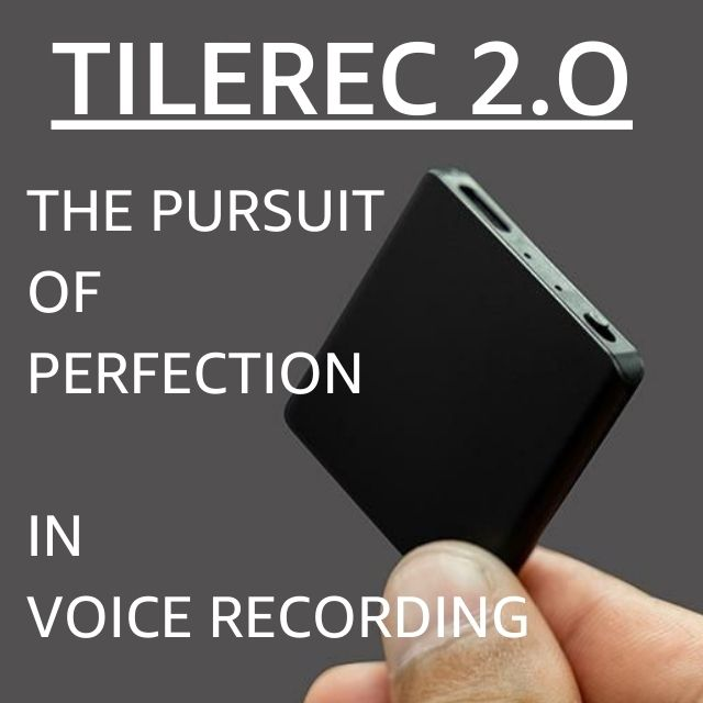 Tile Recordeer TileRec 2.0: World's Slimmest Recorder, Enhanced! by ATTO DIGITAL ...