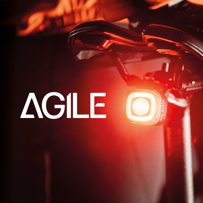 See Sense AGILE: The Compact, Reactive Bike Light by See Sense - Indiegogo