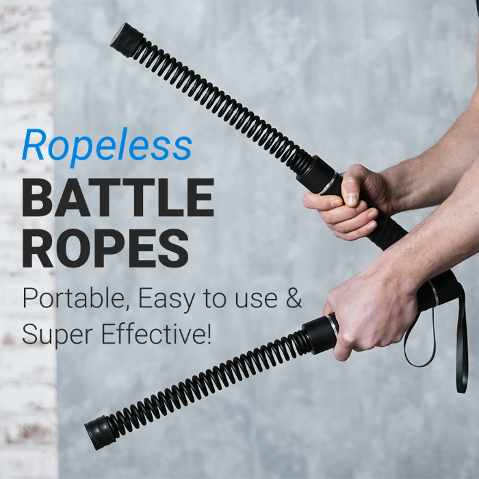 First Ropeless Battle Ropes World's 1st Ropeless Battle Ropes by ZEST UP - Indiegogo