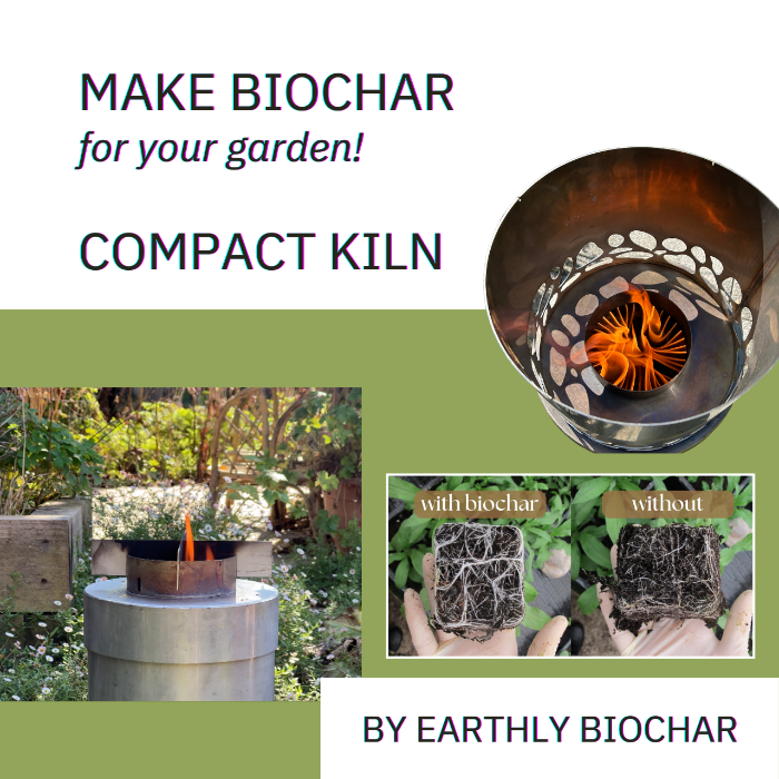 Compact Biochar Kiln - Make Biochar At Home by Lottie Hawkins - Indiegogo