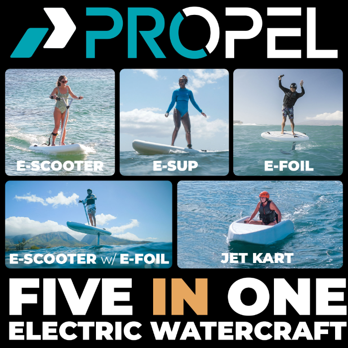Propel Project Propel: The Only 5-in-1 Electric Watercraft by Propel Foil - Indiegogo