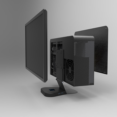 The C1 Computer Case: Declutter your desk. by Crono Labs - Indiegogo