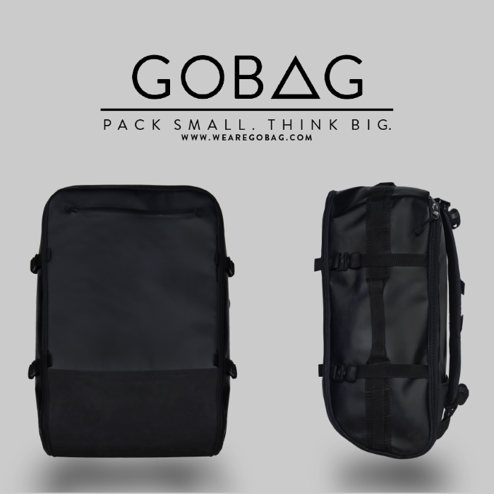GOBAG - A Carry-On Bag For Any Adventure by James Fyfe - Indiegogo