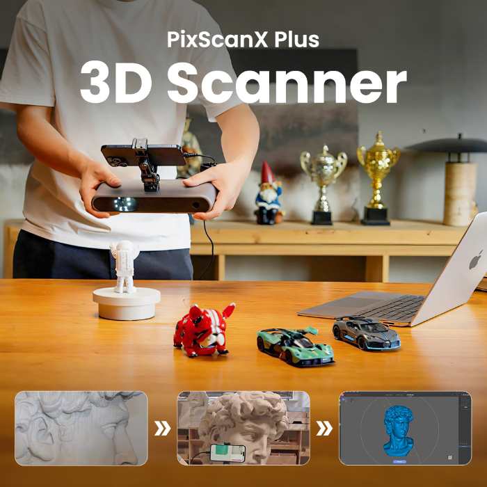 PixScanX Plus 3D Scanner by PixScanX Plus 3D Scanner - Indiegogo