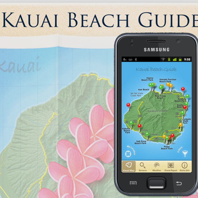 Kauai Beach Guide Android App by Vicki Sterne - Indiegogo