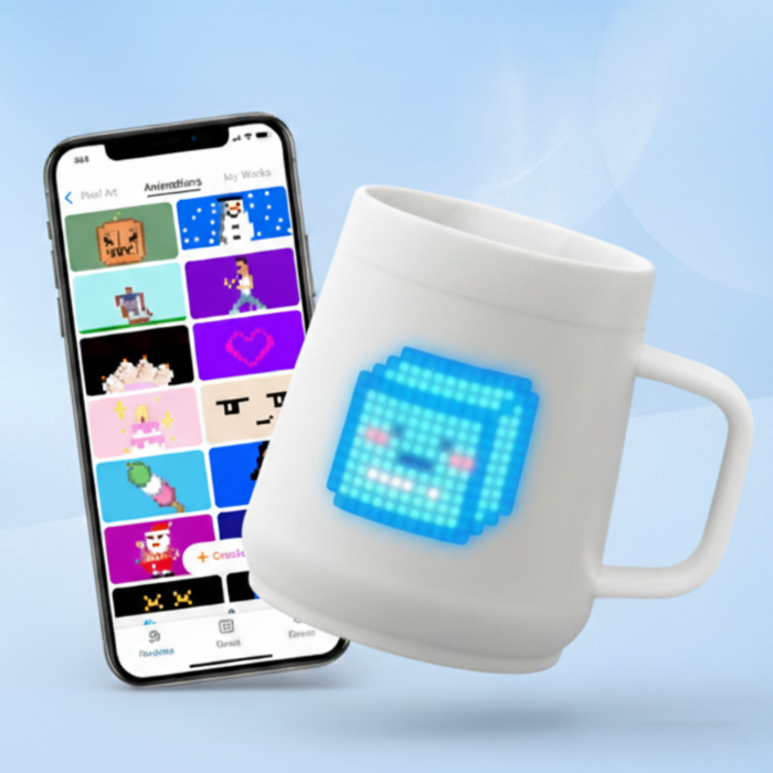 pixelmug-p1-ai-enhanced-mug-with-pixel-display-by-pixelmug-official