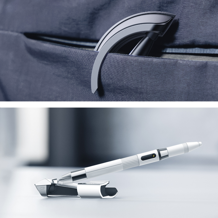 Overpen Hoverpen TRAVERSE: Portable Gravity-defying Pen by Novium Design ...
