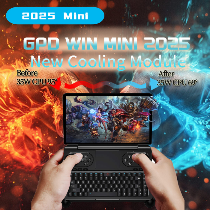 Win Module GPD WIN MINI High-Efficiency Cooling Module by Cool Module - Indiegogo