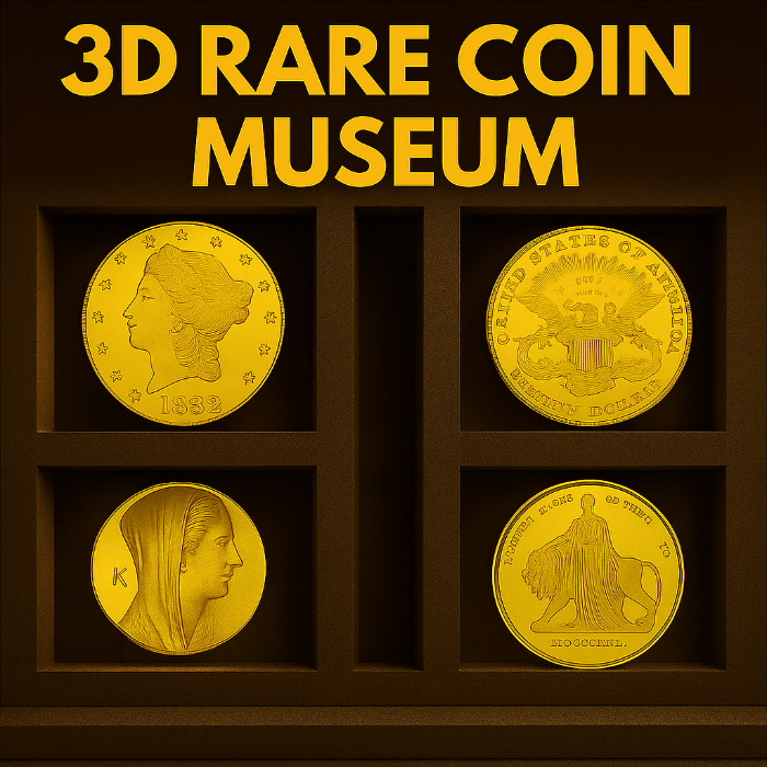 3D Rare Coin Museum: Preserving Global Heritage by OpenCoins Inc ...