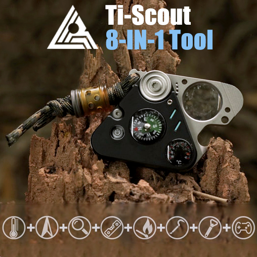Ti-Scout:The most powerful triangle hardcore EDC by MECH ONE