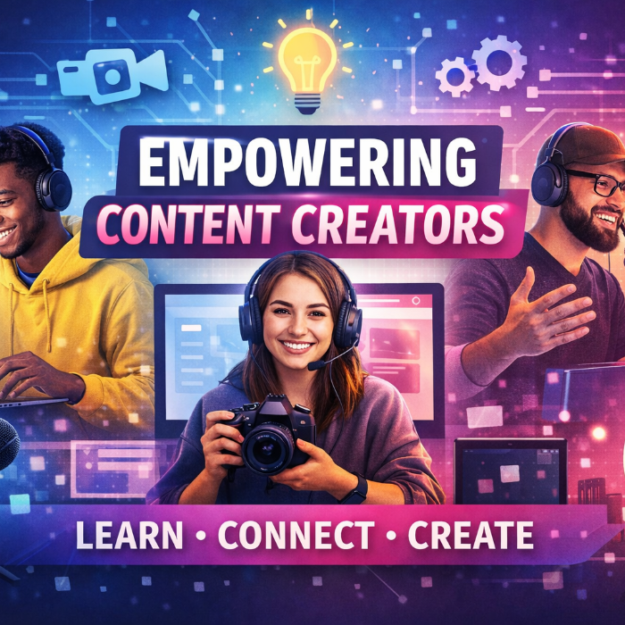 Building a Community That Connects Content Creators With Technology and ...