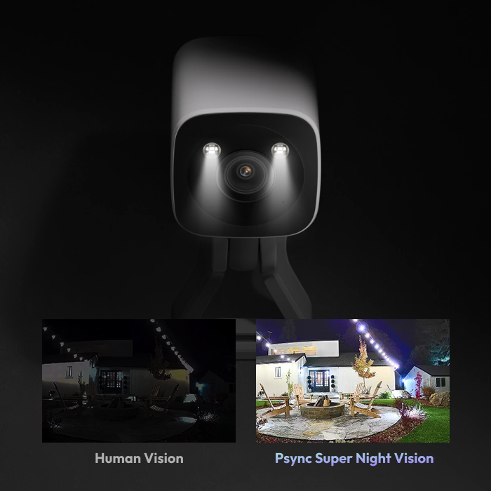 Psync Outdoor Cam – True Color Night Vision Security Camera by Psync ...