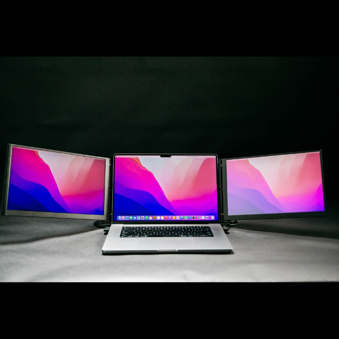 Color Trio Computer Trio 3 & Trio 3 Pro: Triple Your Laptop’s Screen by Mobile Pixels ...