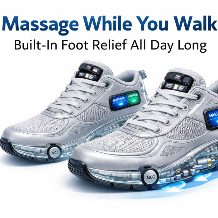 Therapeutic recovery massage shoes by James design - Indiegogo