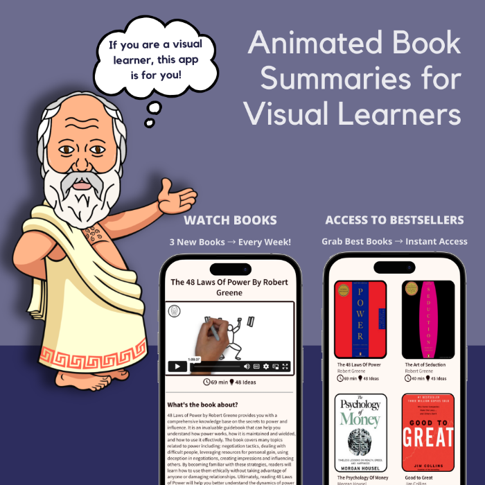 Animated Book Summaries for Visual Learners App by Miran Antamian ...