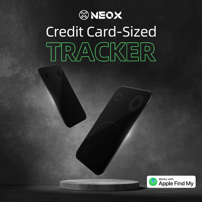 Neox Infinity NeoX: Ultimate Card-sized Tracker, Wallet & Stand by NeoX - Indiegogo