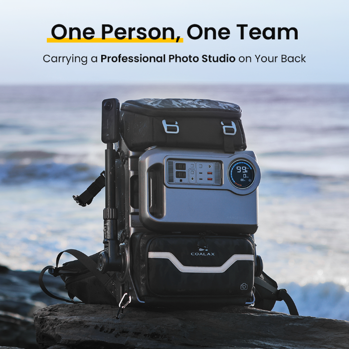 Lancer 300 - Modular Backpack with 300W Power by Coalax Outdoor - Indiegogo