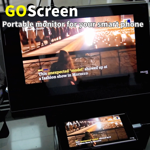 GOScreen, portable monitor for your smart phone by Creative Jack ...