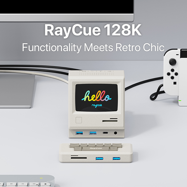 Raycue Display Raycue 128K: Retro Dock with Customized Display by RayCue - Indiegogo