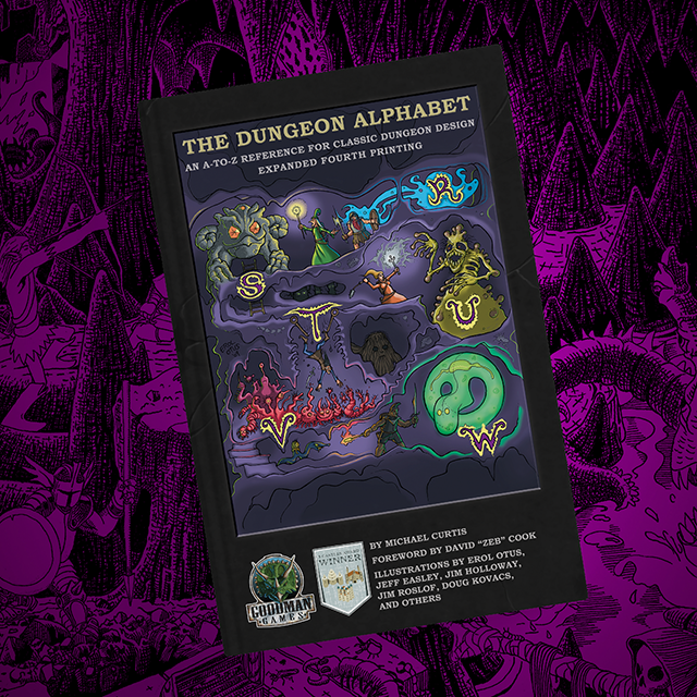 Dungeon Lettering The Dungeon Alphabet 5th Printing by Goodman Games - Indiegogo