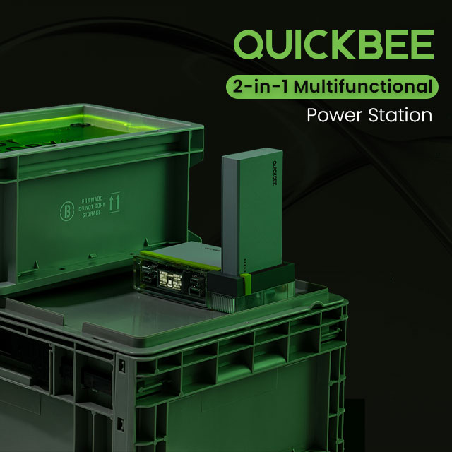 TEGIC Quickbee 2in1 Multifunctional Power Station by TEGIC - Indiegogo