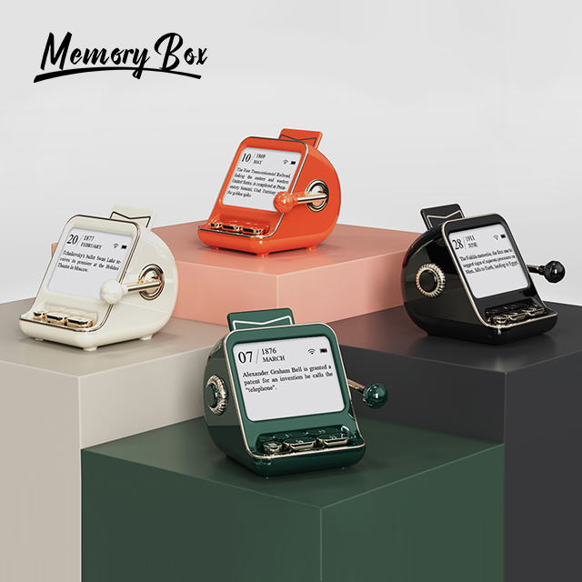 Memory Box: #ThisDayInHistory on Your Desk by IdeaClub Team - Indiegogo