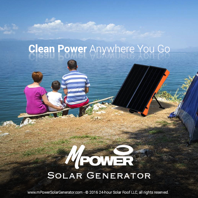 M Solar Power mPower - World's Lightest Powerful Solar Generator by Will Perego ...