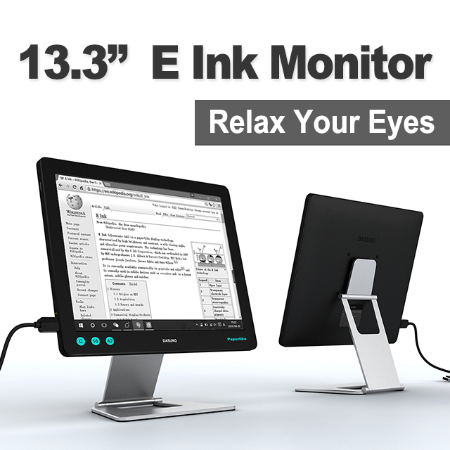 Paperlike: World’s First E Ink Monitor - 13.3” by DASUNG - Indiegogo