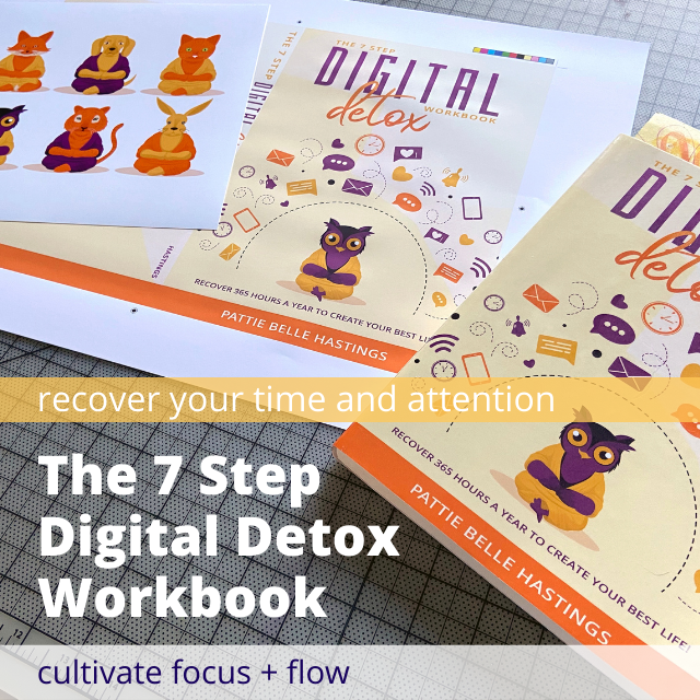 7 Step Digital Detox Workbook with Guided Audios by Pattie Belle ...