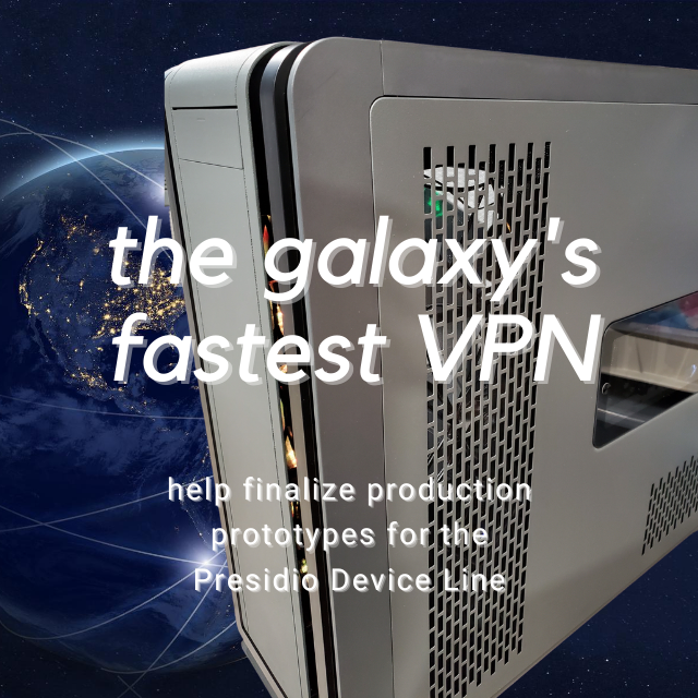 The Presidio - Personal VPN Server Prototype by Bex Wainwright - Indiegogo