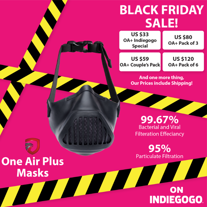 One Air Plus Masks - The Mask for a New Normal! by One Air Plus - Indiegogo