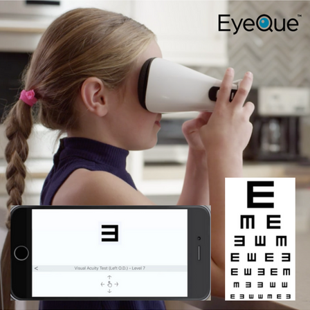 EyeQue Insight: 20-20 Smartphone Vision Screener by EyeQue - Indiegogo