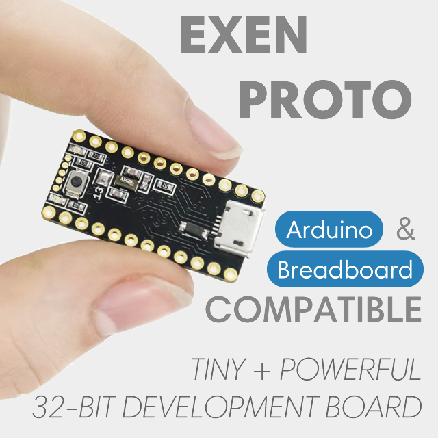 32 Bit Arduino Exen Proto - Tiny 32-Bit Arduino Comp. Board by Hayden Barton - Indiegogo