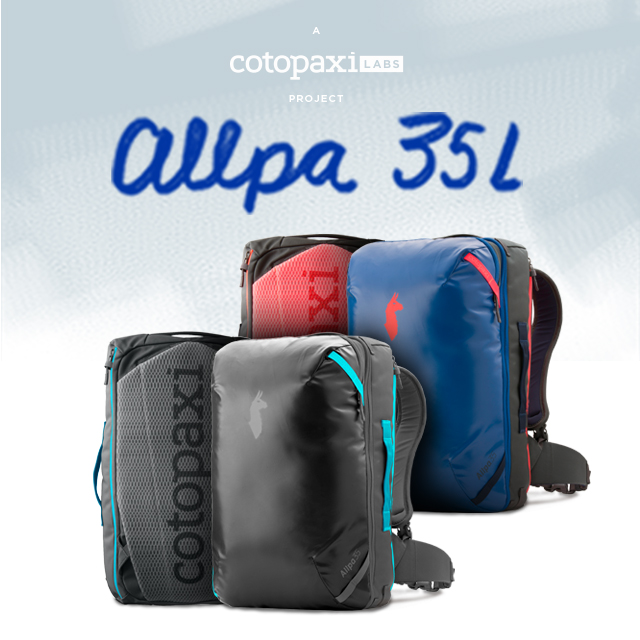 【即決OK】COTOPAXI Allpa 35L Travel Pack Allpa 35L Travel Pack | Cotopaxi | Adventure Gear Canada