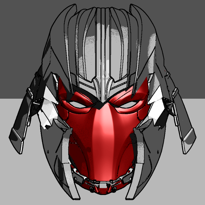 Samurai Red Hood Helmet by Mike Loh - Indiegogo