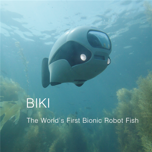 BIKI: First Bionic Wireless Underwater Fish Drone by RoboSea SeaFlyer ...