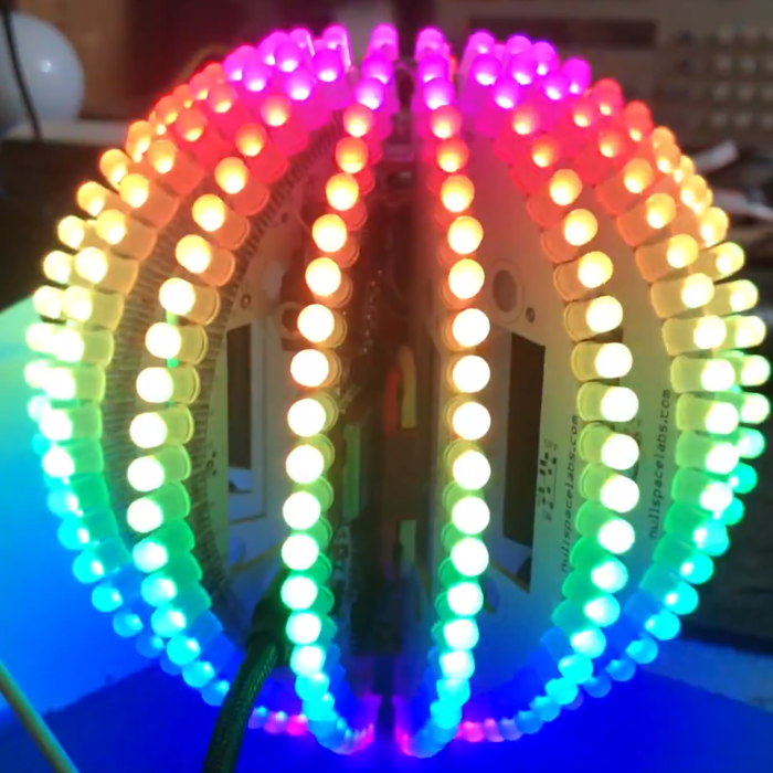 Led Blinky Patterns Blinky Ball RGB: Portable LED sculpture by charliex wallace - Indiegogo