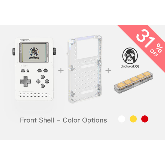 GameShell, Open Source Retro Gaming & STEM Console by clockwork